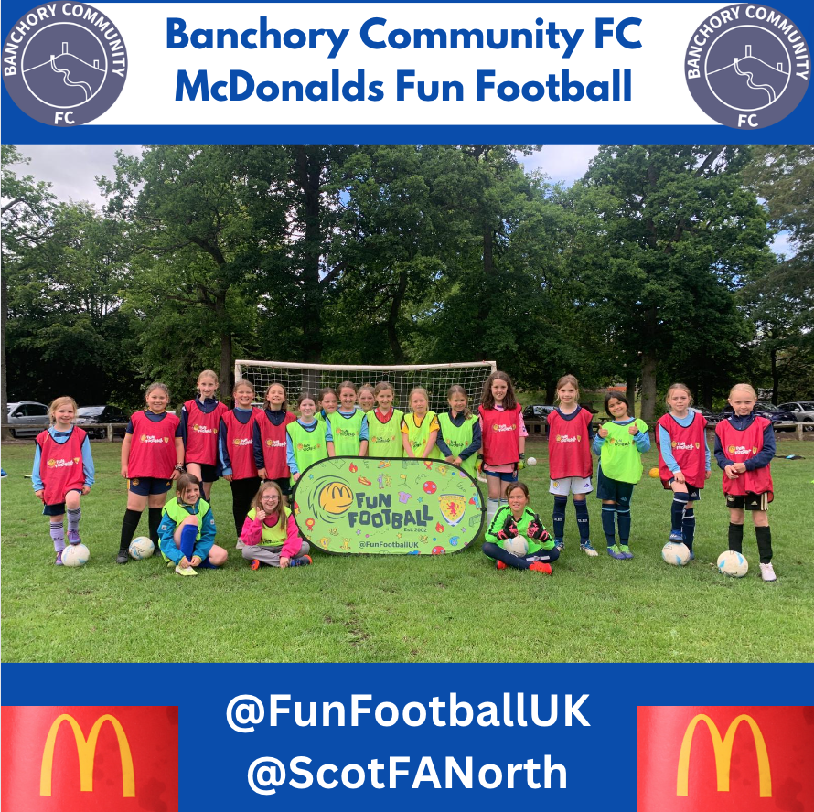 Fun Football at Banchory!! Another great fun session - we'll keep you posted on the next one. #ScotFANorth #FunFootballUK