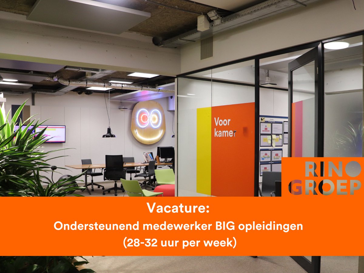#Vacature | Ben jij de medewerker die onze afdeling #BIG #opleidingen graag ondersteunt bij de #organisatie en #planning van opleidingen? Dan is deze functie als ondersteunend medewerker wellicht iets voor jou: rinogroep.nl/pagina/780/vac…