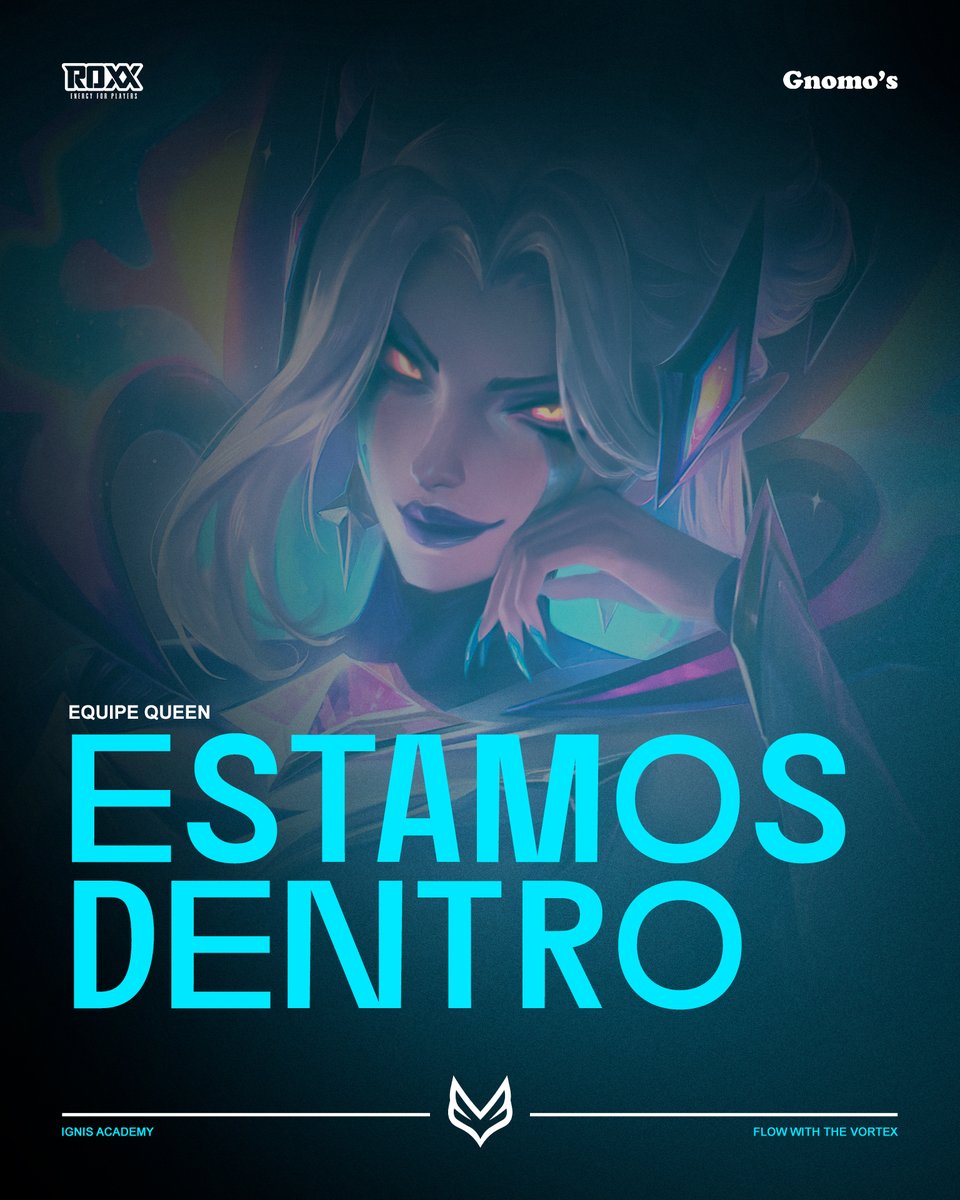 Estamos na Ignis Academy🔥<a href="/CBLOL/">CBLOL</a> !

A equipe Queen estreiou ontem ganhando a primeira MD3 contra a Pandora Box (ggwp🙏)

E hoje sai o anúncio com os nomes do nosso elenco!