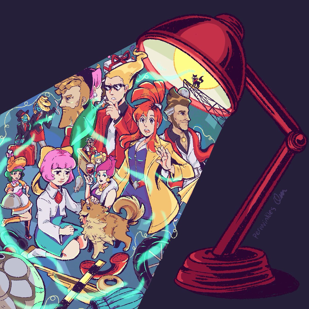 perivvinkless's tweet photo. HAPPY GHOST TRICK DAY 🎉 https://t.co/tgd8O1loay