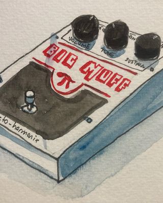 A wonderful Big Muff postcard painting from Darren Hayman
Check out more EHX fan art at ehx.com/fan-art

#ehx #electroharmonix #guitarpedals #guitareffects #guitargear #fanart #FanArtFriday