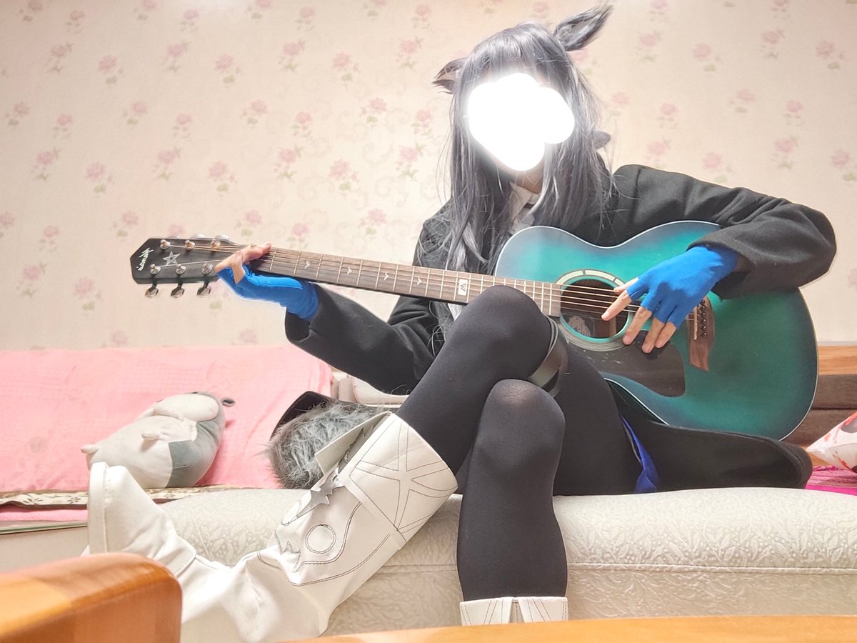 Miku7561's tweet photo. 今天是文艺德克萨斯
#男の娘 #cosplay #女装CD #明日方舟 https://t.co/crqx4ODGlY