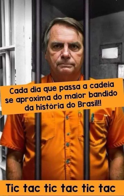 #BolsonaroFascista a cadeia.