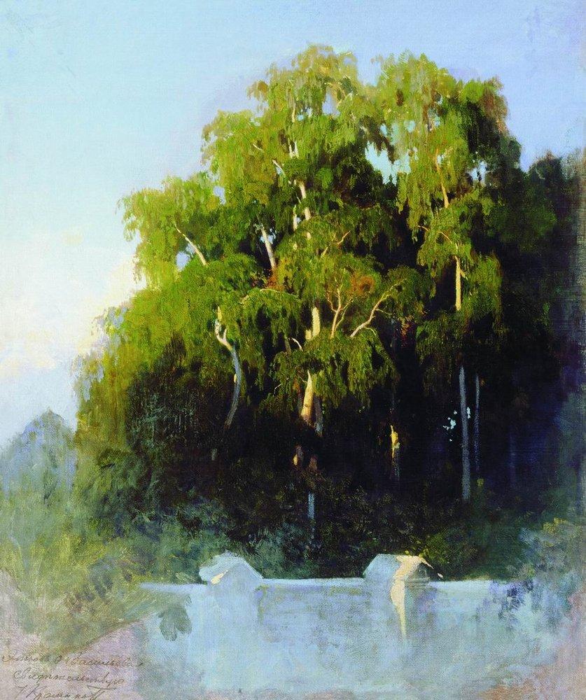 "Friend, this surely is enough. And should you want to read more, then go and become yourself the words, and yourself the Being."
  ~ Angelus Silesius

Birch Grove • Evening (1869)
    🎨 Fyodor Vasilyev