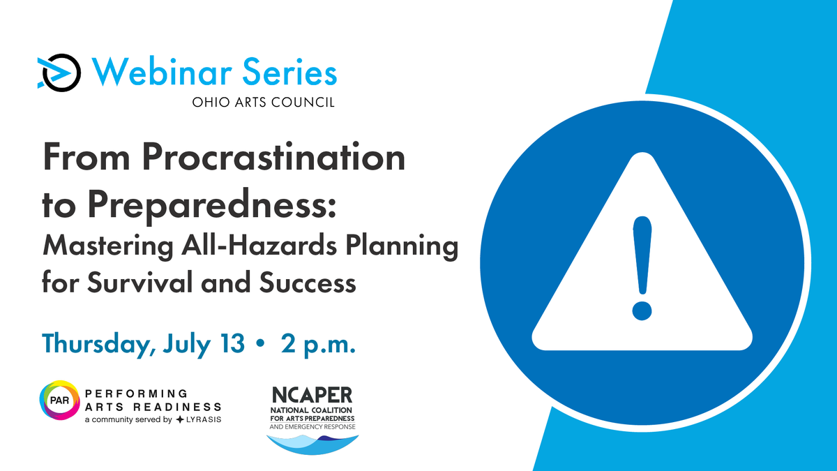 OAC WEBINAR SERIES: Join us, and our experts Tom Clareson and Janet “Jan” Newcomb, on July 13 at 2 p.m. Register at: oac.ohio.gov/webinars