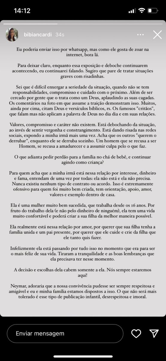 jessicasuai's tweet photo. a irmã da biancardi se revoltou hein https://t.co/hHW5iEwZg0