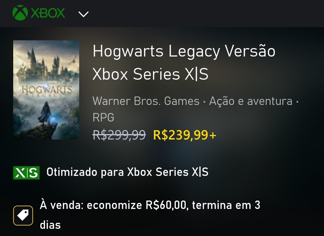 Hogwarts legacy on xbox : r/xbox