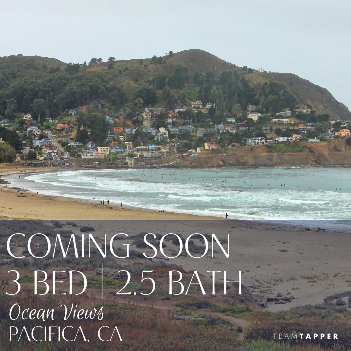 Coming Soon in Pacifica!

For more info:
@DavidTapper 
📲(415) 370-7195
DRE # 01240529

#comingsoon #beach #Pacifica #coastalliving #beachvibes #beachhouse #oceanviews #bayarearealtor #beachrealestate #ocean