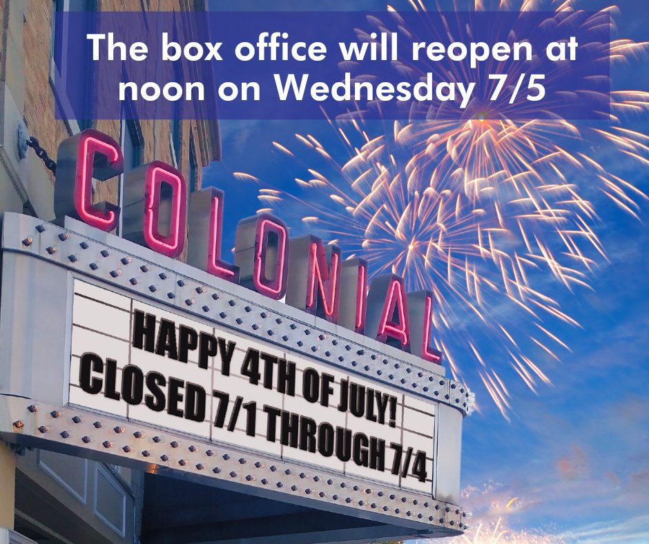 The Colonial Performing Arts Center tweet media