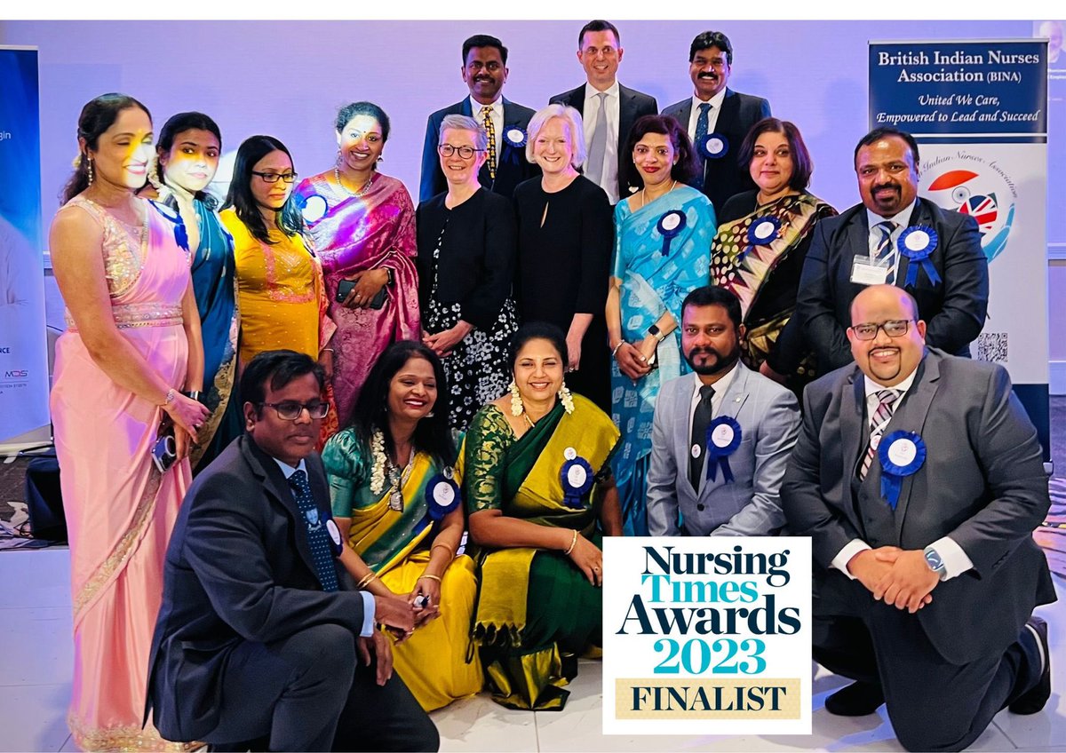 BINA (British Indian Nurses Association) (@bina_uk) on Twitter photo What a proud moment for Team BINA being the finalist in <a href="/NursingTimes/">Nursing Times</a> awards - ‘Team of the Year’ category. We stand on giant shoulders of <a href="/FNightingaleF/">Florence Nightingale Foundation</a> <a href="/BAPIOUK/">BAPIO</a> @CNOEngland @duncan_CNSE <a href="/Crouchendtiger7/">Andrea Sutcliffe 💙💚💜</a> & many more. Great leadership with positive impact on communities What a proud moment for Team BINA being the finalist in <a href="/NursingTimes/">Nursing Times</a> awards - ‘Team of the Year’ category. We stand on giant shoulders of <a href="/FNightingaleF/">Florence Nightingale Foundation</a> <a href="/BAPIOUK/">BAPIO</a> @CNOEngland @duncan_CNSE <a href="/Crouchendtiger7/">Andrea Sutcliffe 💙💚💜</a> & many more. Great leadership with positive impact on communities