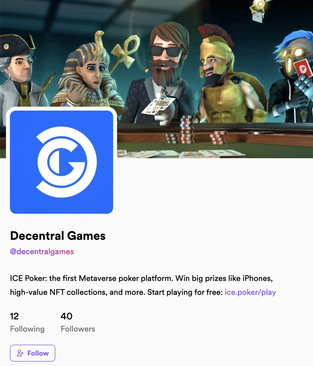 Decentral Games tweet media