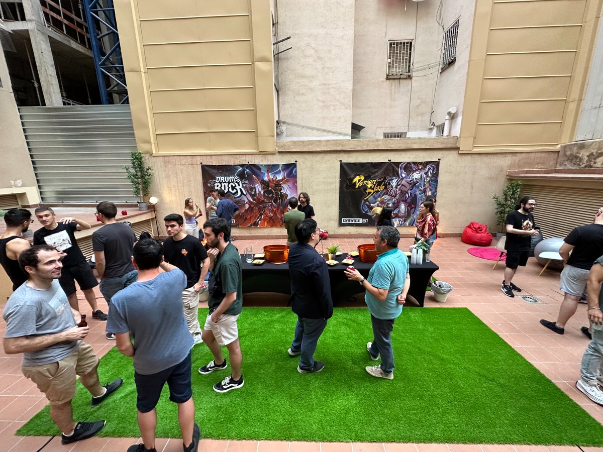 The first Garage Summer Party was a success.  Thank you all for coming and enjoying with us. <a href="/dinamonhinojosa/">Jordi Hinojosa</a> <a href="/AlexCalvo96/">Alex Calvo</a> <a href="/arrowfistgames/">DEFLECTOR</a> <a href="/RafaBernab/">Rafa Bernabé</a> <a href="/Yodo1Games/">Yodo1 Games</a> <a href="/taptaptales/">Tap Tap Tales</a> <a href="/KepleriansTeam/">Keplerians</a> <a href="/Undercoders/">Undercoders</a>