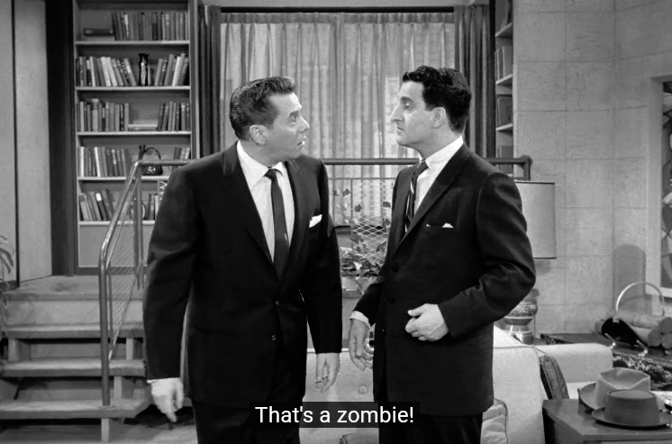 warrbo's tweet photo. The Danny Thomas Show, S6 E14, "Lucy Upsets the Williams Household" (Jan 5, 1959)

Lucy "zombie" https://t.co/IhQDzYAZet