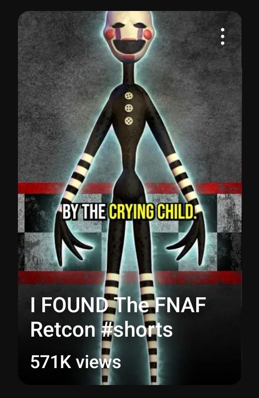 Saved You a Watch GT on Twitter "The only thing that's been retconned in FNaF was how the