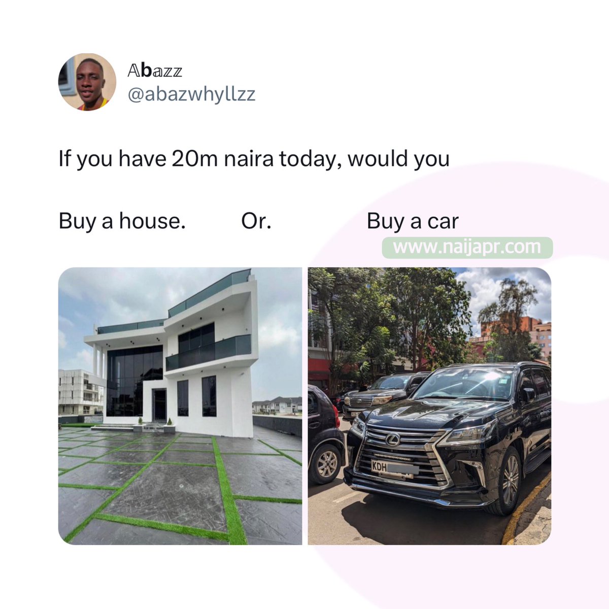 What would you buy first??