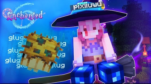 new episode of Enchanted SMP is now here! Go watch it and I’ll give you a kiss 😳 link in replies