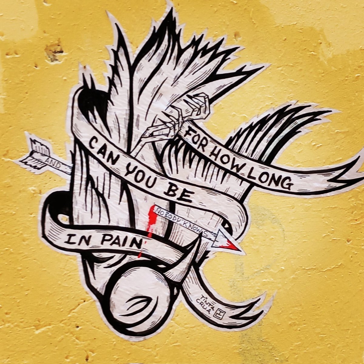 TintaCrua's tweet photo. Wheatpaste in Lisboa by Tintacrua #tintacrua #StreetArt #arteurbana #lisboa #culture #Art https://t.co/pU1Z0HjuHr