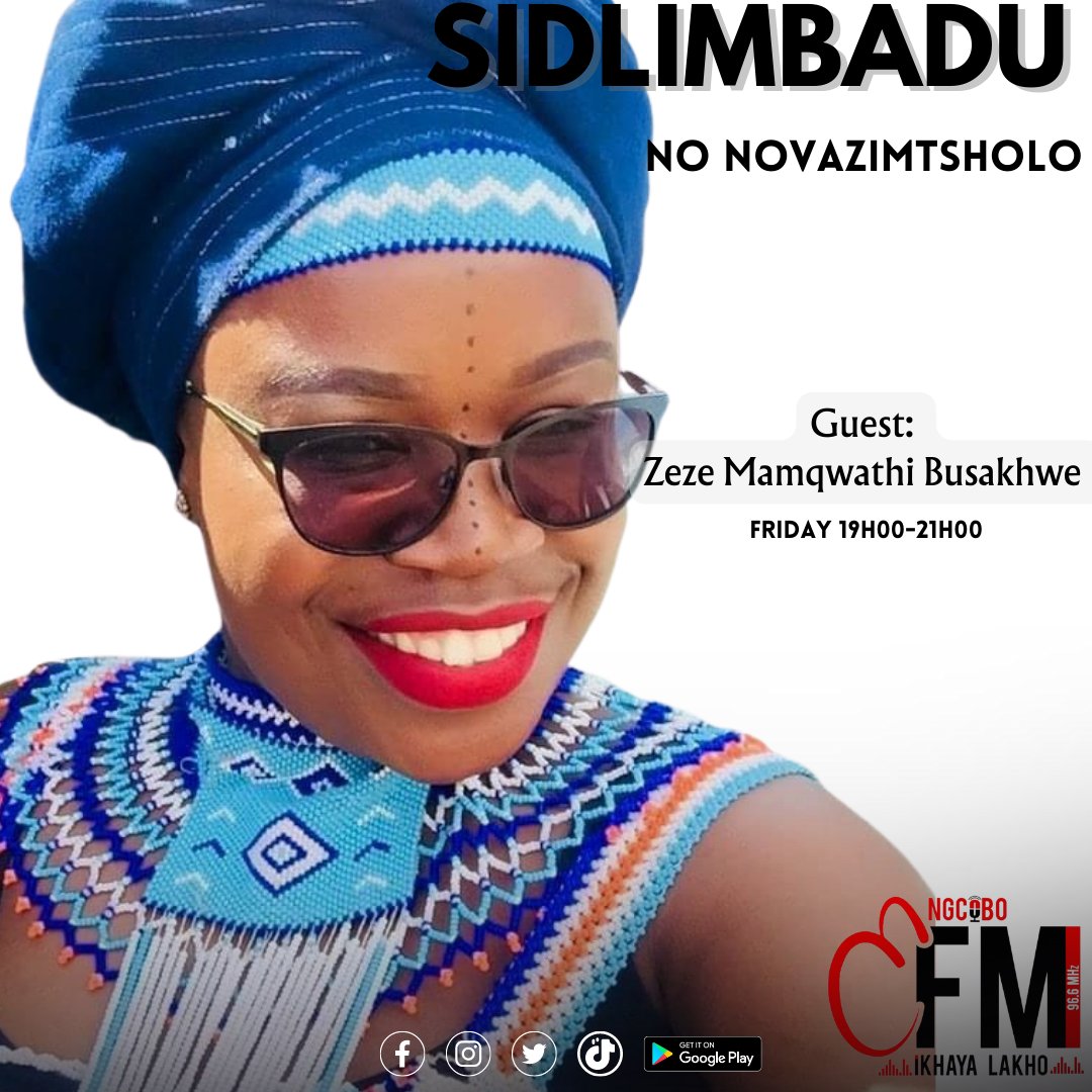 Sidlimbadu Sibuyelembo

uZeze Mamqwathi Busakhwe weqembu lomxhentso iSinovuyo Traditional Dancers uzobe ezosicacisela ngohambo lwakhe neliqembu, acacise nange Launch yeNkciyo

Bhala umbuzo obawela umbuza wona