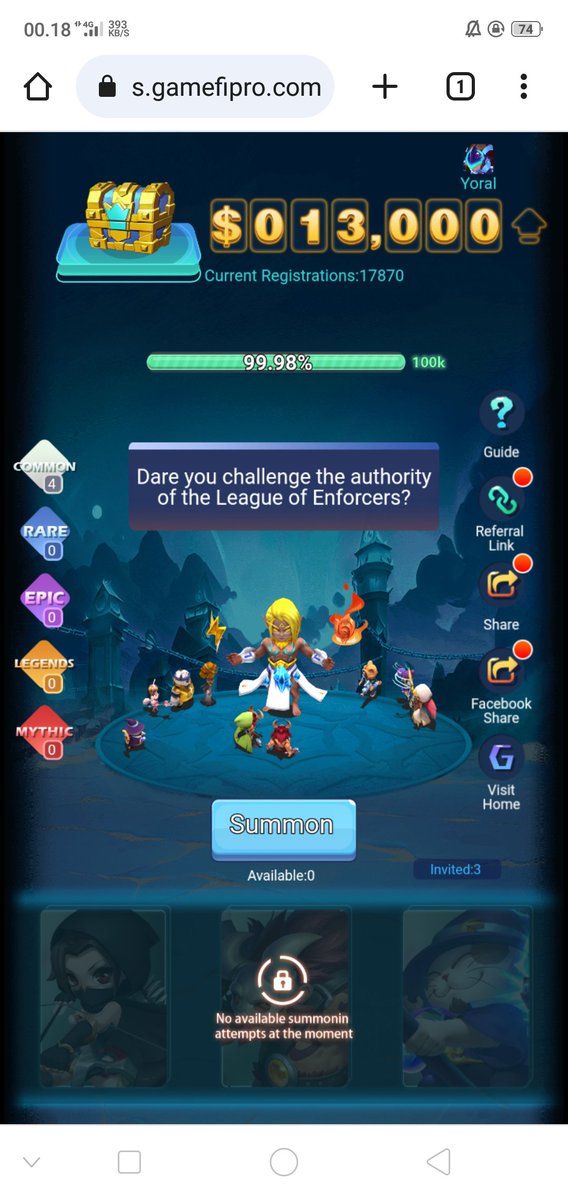 setiaka08666953's tweet image. #Gametacus #GamefiPro