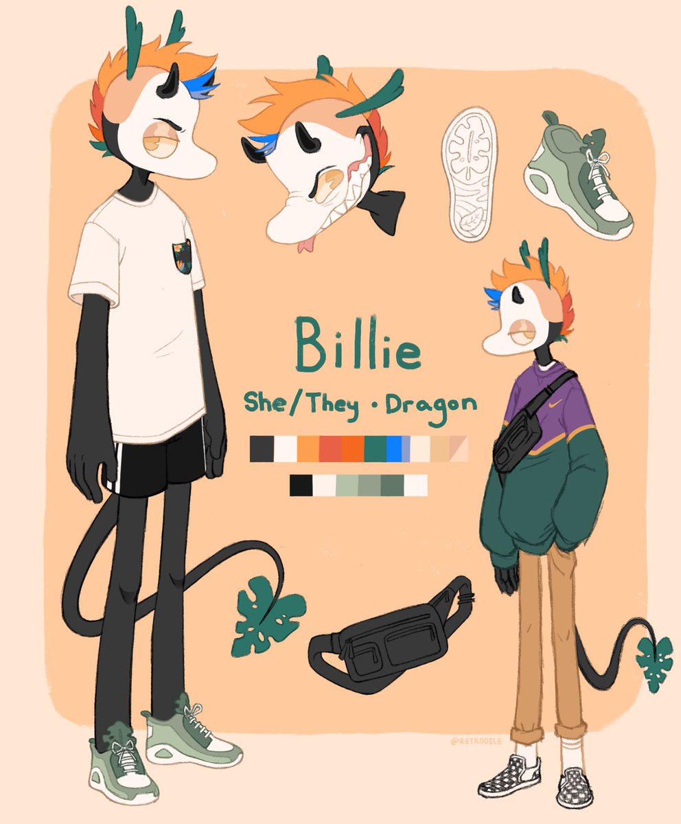 Retr0dile's tweet image. Last minute ref before art fight starts 🫣