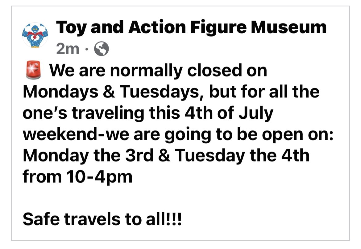 Action Figure Museum tweet media