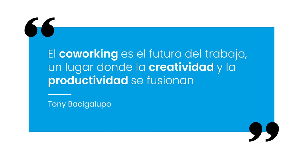 Esto dice el creador del primer coworking construido en Manhattan y en #WeKCo no podemos estar más de acuerdo

#coworking #coworkinglife #coworkingfacts #coworkinggalicia #workspace #tonybacigalupo