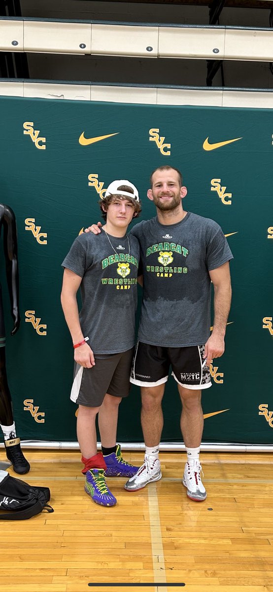 Had a great camp at @SVC_Wrestling! learned a lot from some of the best wrestlers on the planet like @magicman_psu, can't wait to come back next year!