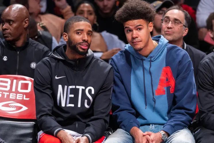 AndrewLeezus's tweet photo. I hope Mikal and Cam play their whole careers on the same team. How awesome would that be https://t.co/vhQxtQ3xda
