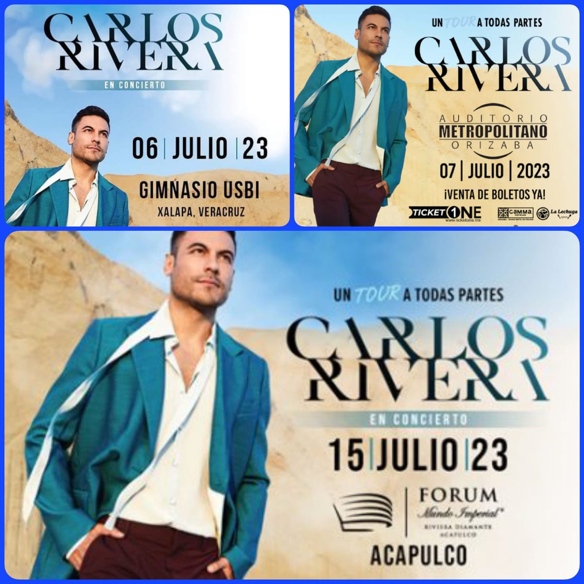tomhua_06's tweet photo. Acompaña a @_CarlosRivera en #UnTourATodasPartes por México 
#CRFanSiteCoahuila 💛

Adquiere tus boletos:

Xalapa: https://t.co/AhMMP7WAO5

Orizaba: 
https://t.co/KV1ghnEWop

Acapulco: 
https://t.co/6gdki8iEVq https://t.co/dDQKdveAma