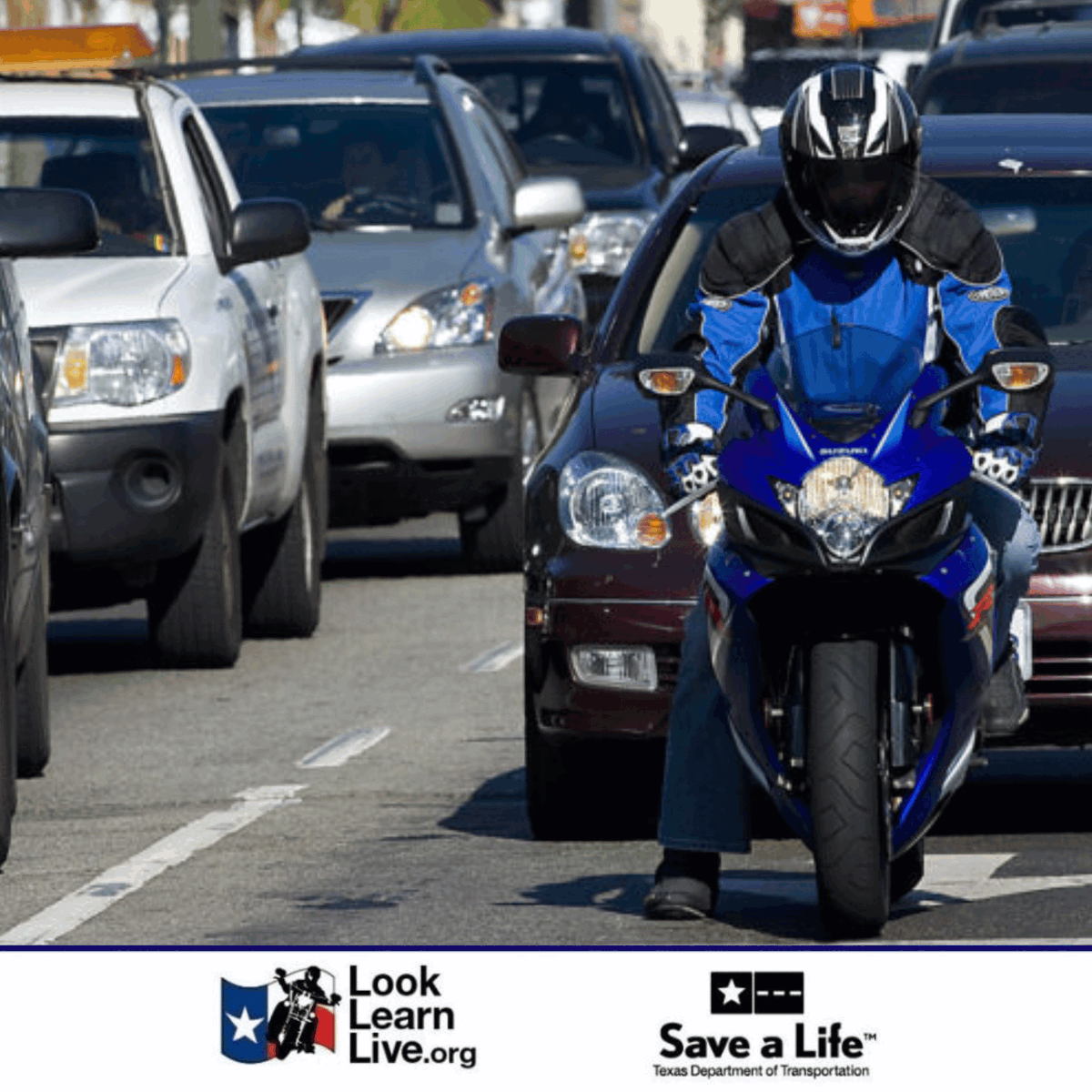 LookLearnLive's tweet photo. Be mindful of increased traffic this weekend and early next week. Stay alert and practice defensive riding. #ShareTheRoad #LookLearnLive https://t.co/r0FWx7Ulw3