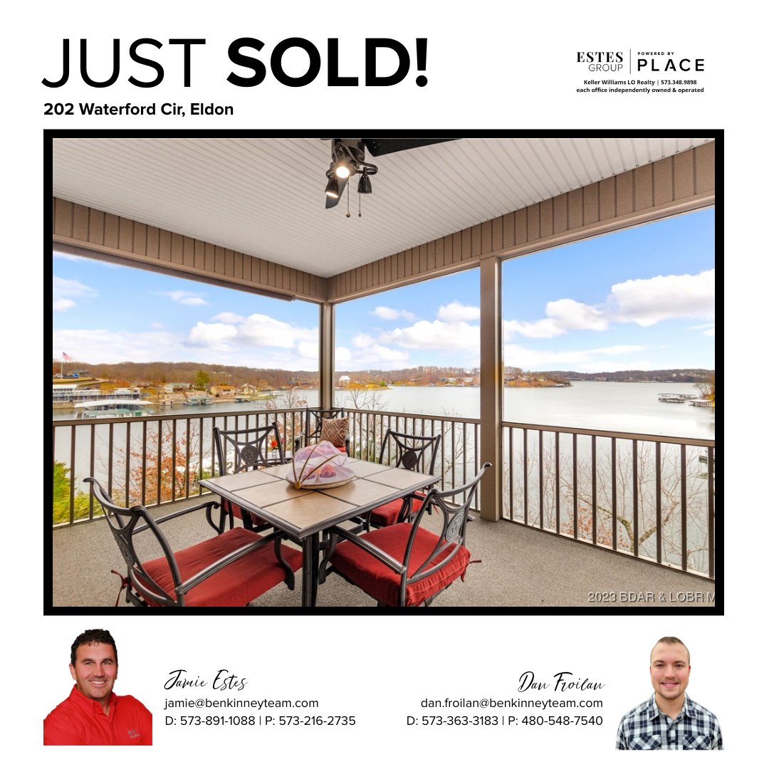 EstesBy32674's tweet image. 🥂🏢⛵️202 𝙒𝒂𝙩𝒆𝙧𝒇𝙤𝒓𝙙 𝘾𝒊𝙧, 𝑬𝙡𝒅𝙤𝒏 𝒊𝙨 𝙣𝒐𝙬 𝙎𝑶𝙇𝑫! 𝘾𝒐𝙣𝒈𝙧𝒂𝙩𝒖𝙡𝒂𝙩𝒊𝙤𝒏𝙨 𝙩𝒐 𝑱𝙖𝒎𝙞𝒆 𝑬𝙨𝒕𝙚𝒔 𝒂𝙣𝒅 𝒕𝙤 𝙝𝒊𝙨 𝙎𝒆𝙡𝒍𝙚𝒓𝙨!🥂🏢⛵️

bktcentralmissouri.com

#estesgrouppoweredbyplace
#bktcentralmo
#eldon
#sold
#closedtransaction