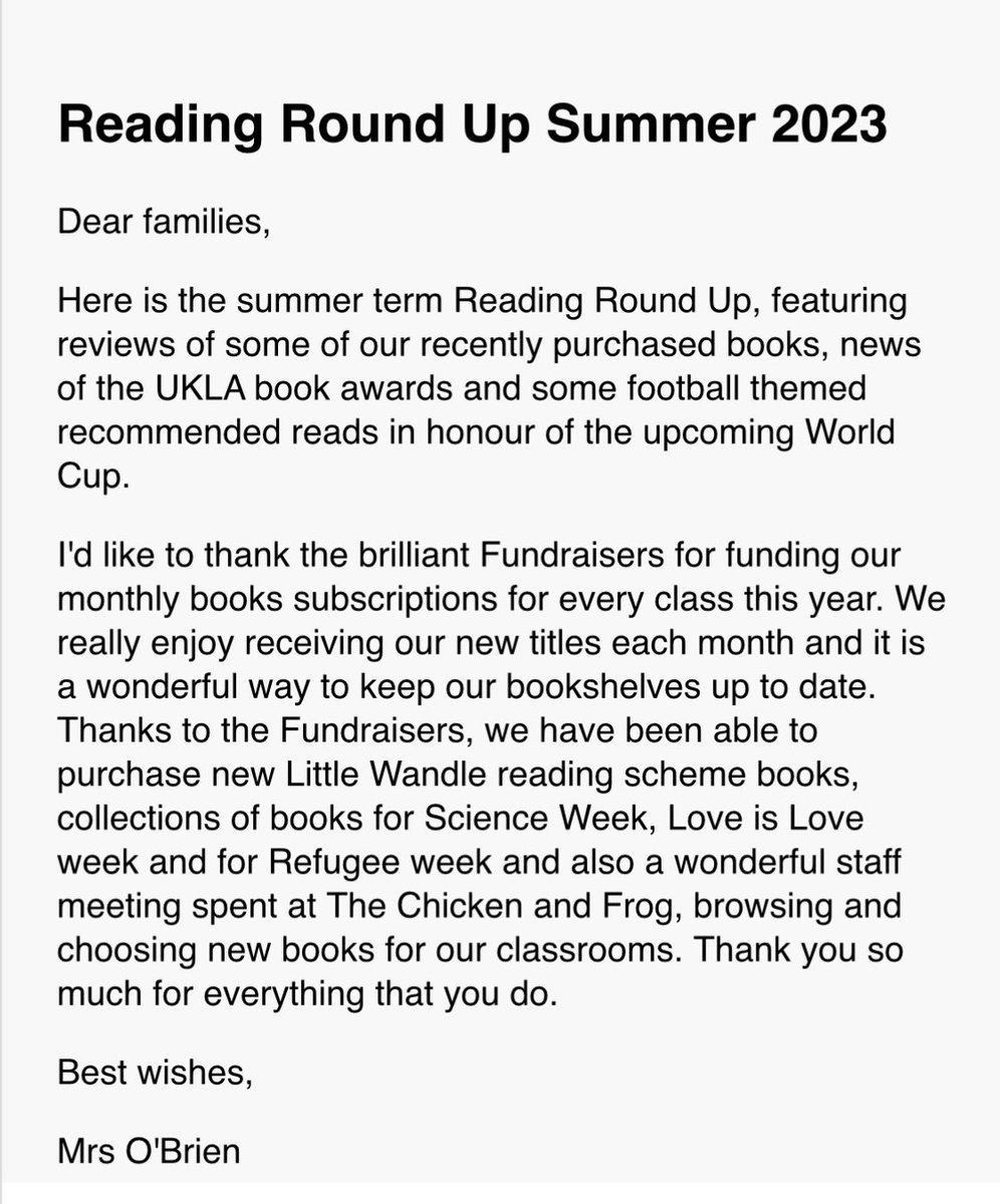 It is not just the big projects the money raised goes towards but the ongoing ones too.📚📚 Special thanks to <a href="/chickenandfrog/">Chicken & Frog</a> for the ongoing support and your wonderful books!