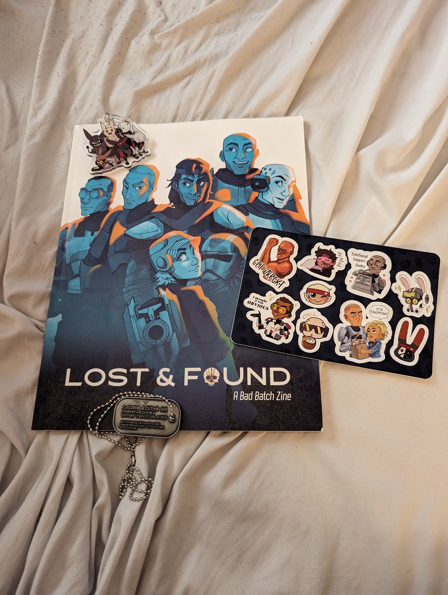 Y'all. Look what came! I honestly forgot that it shipped so it was a pleasant surprise to get today.

Thank you to everyone involved in making this a reality. It looks beautiful. 🥹🥹🥹

cc: <a href="/badbatchzine/">Lost & Found: A Bad Batch Zine | SHIPPING!</a> #TheBadBatch