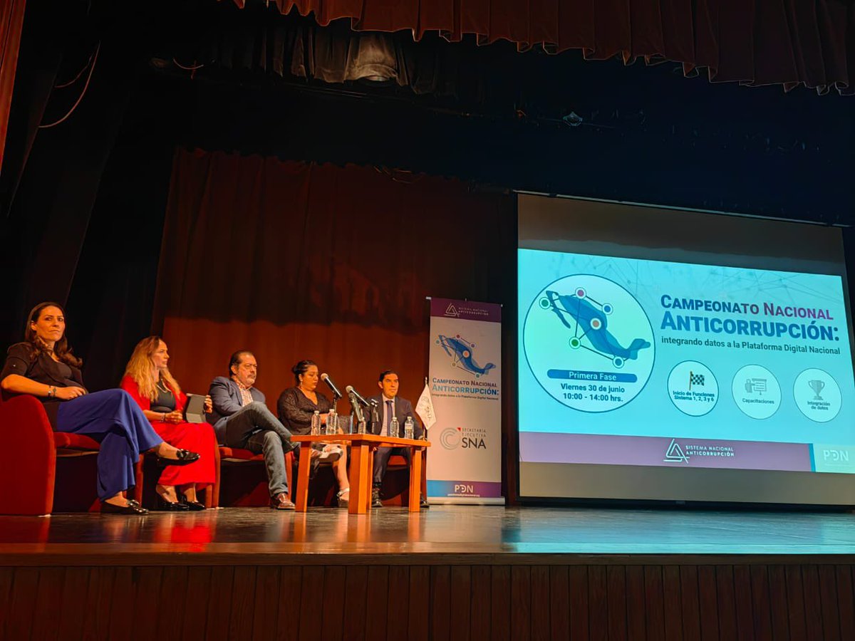 Hoy inició el Campeonato Nacional Anticorrupción, al que asistieron Jorge Alberto Alatorre Flores, Presidente del Sistema Nacional Anticorrupción, miembros del SNA y sistemas estatales. 
El CPC agradece a Roberto Moreno Herrera, ST de la <a href="/SESNAOficial/">SESNAOficial</a> la invitación.