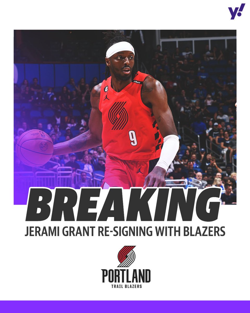 Trail Blazers Re-Sign Jerami Grant