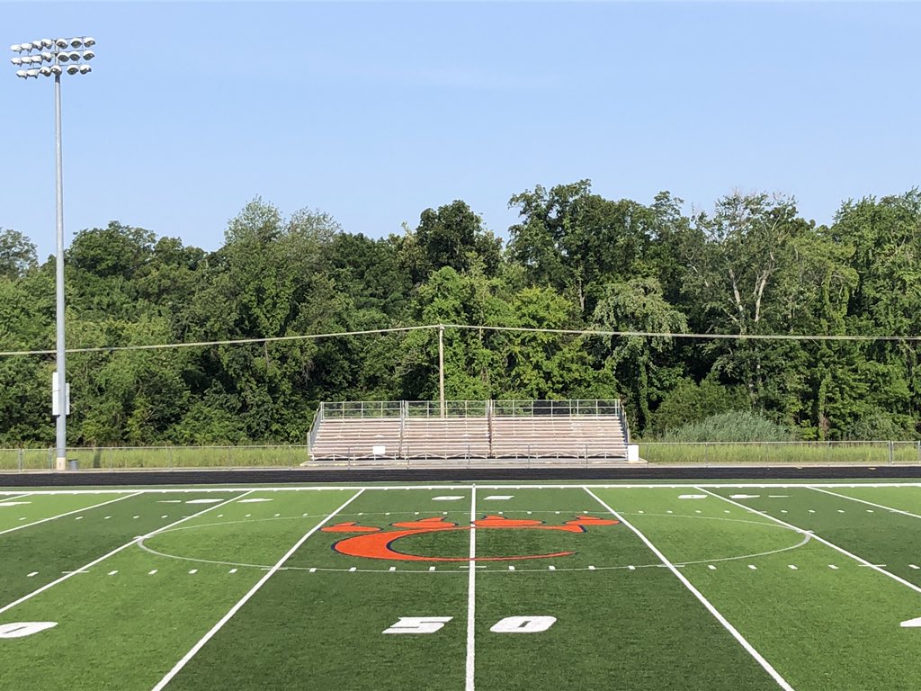 We had a great stop in Southern IL at Lions Field, the home of the Carterville Lions! @CartervilleAth boasts a very impressive field.