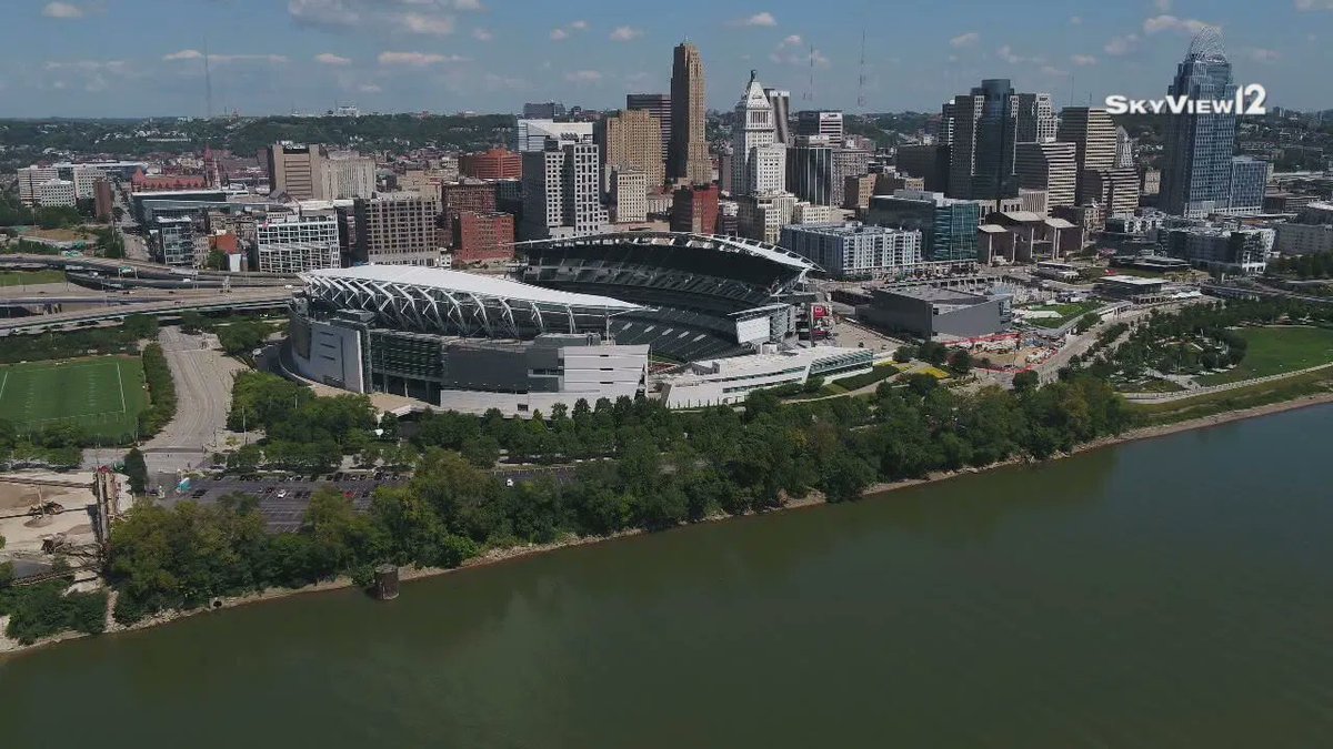 Local12's tweet photo. Taylor Swift's two concerts at Paycor Stadium are expected to bring in upwards of 250,000 people and an economic impact of $92 million to Cincinnati.

@meghanmongillo reports: https://t.co/w3qSEnJX7t https://t.co/TNMN7e87BW