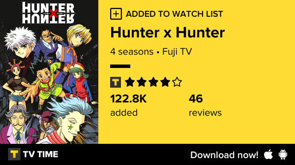 httptoxjc's tweet photo. I've just started following Hunter x Hunter https://t.co/VSYldfBfCP #tvtime https://t.co/QTHCl1hRf1