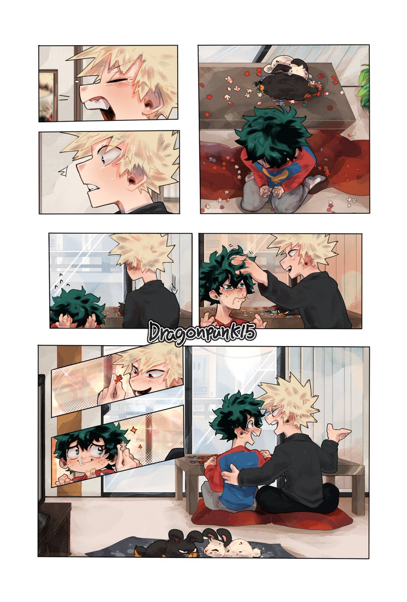dragonpunk15's tweet photo. #bkdk #bakudeku @bkdkcomiczine  
I can post my comic now that i did for the top tier BKDK zine!
enjoy!
Btw Leftovers are open now! 
vvv get em before its too late! vvvv
✨ https://t.co/pgC2f0E5D9 💥 https://t.co/PF9avL8tDj