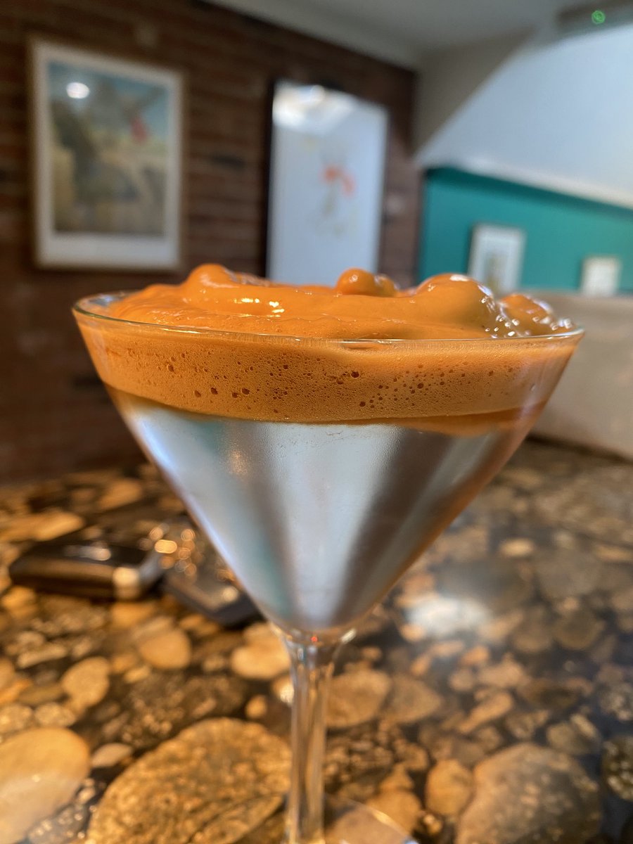 Espresso Mirror martini 👀👀house distilled