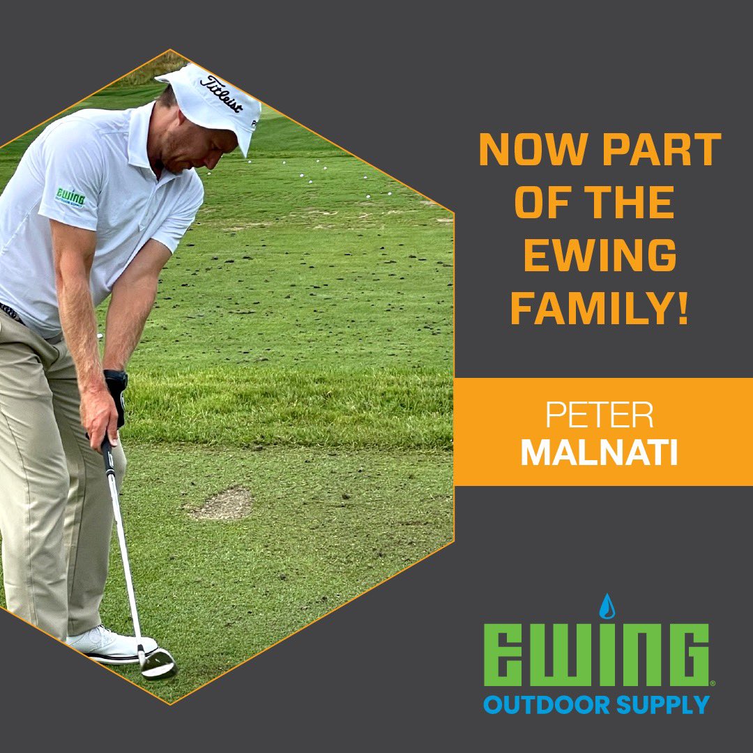 Peter Malnati (@petermalnati) on Twitter photo “I’m incredibly proud to join the Ewing Outdoor family. For years, I’ve marveled at the amazing condition of the golf courses on Tour, and the team at Ewing is behind the scenes making that same magic happen for golf courses all over the country.
<a href="/EwingOutdoor/">Ewing Outdoor Supply</a> “I’m incredibly proud to join the Ewing Outdoor family. For years, I’ve marveled at the amazing condition of the golf courses on Tour, and the team at Ewing is behind the scenes making that same magic happen for golf courses all over the country.
<a href="/EwingOutdoor/">Ewing Outdoor Supply</a>
