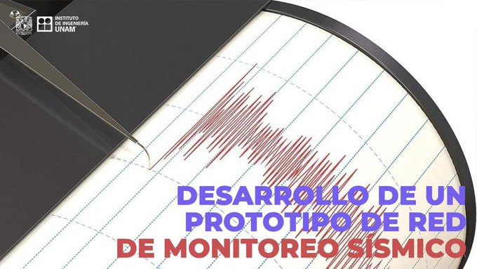 IIUNAM's tweet photo. #ExpertosIIUNAM desarrollaron un prototipo de red de monitoreo sísmico. Conoce los detalles de este #ProyectoIIUNAM https://t.co/mkIDiK4hW8 https://t.co/pv7X2zKOP4