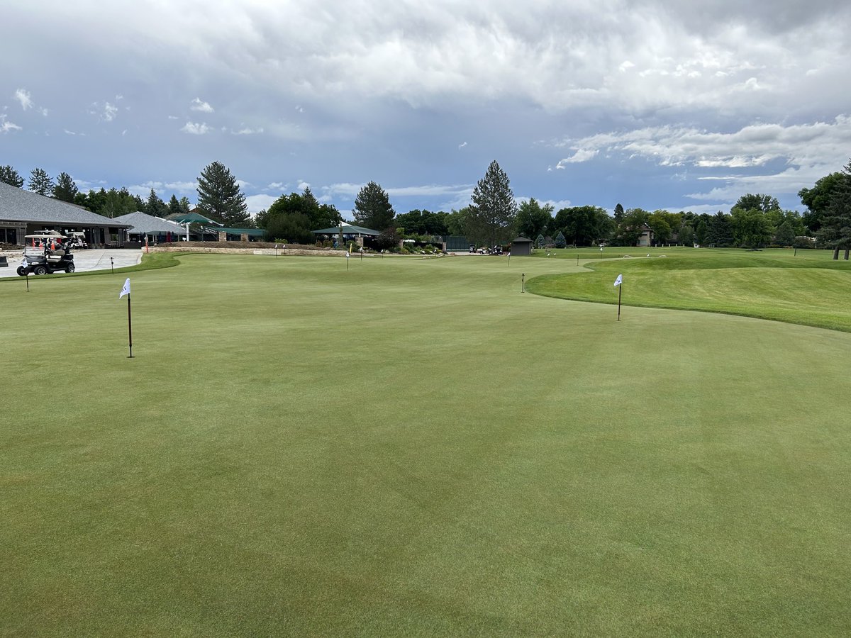 bouldergrounds's tweet image. Haven’t posted in a while, all is good at BCC.  Opened the new putting green today, excited for how the new amenity turned out!
