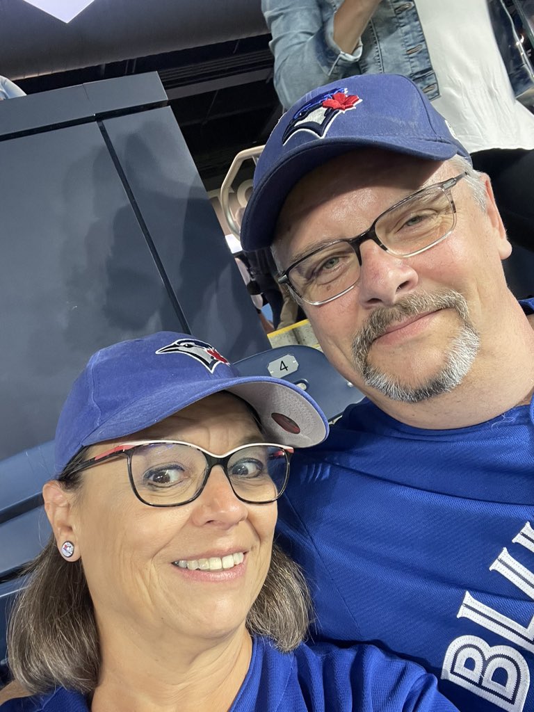 mschoms's tweet photo. Celebrating 25 years with our first Jays game! @BlueJays #nextlevel https://t.co/R5uXbTUuoE