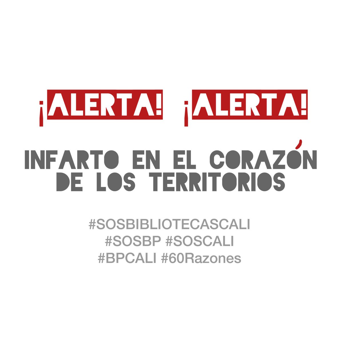 sosbpcali's tweet photo. #sosBibliotecasCali #SosBP #SOSCALI #BPCali #60Razones https://t.co/n8m9ARbfkW