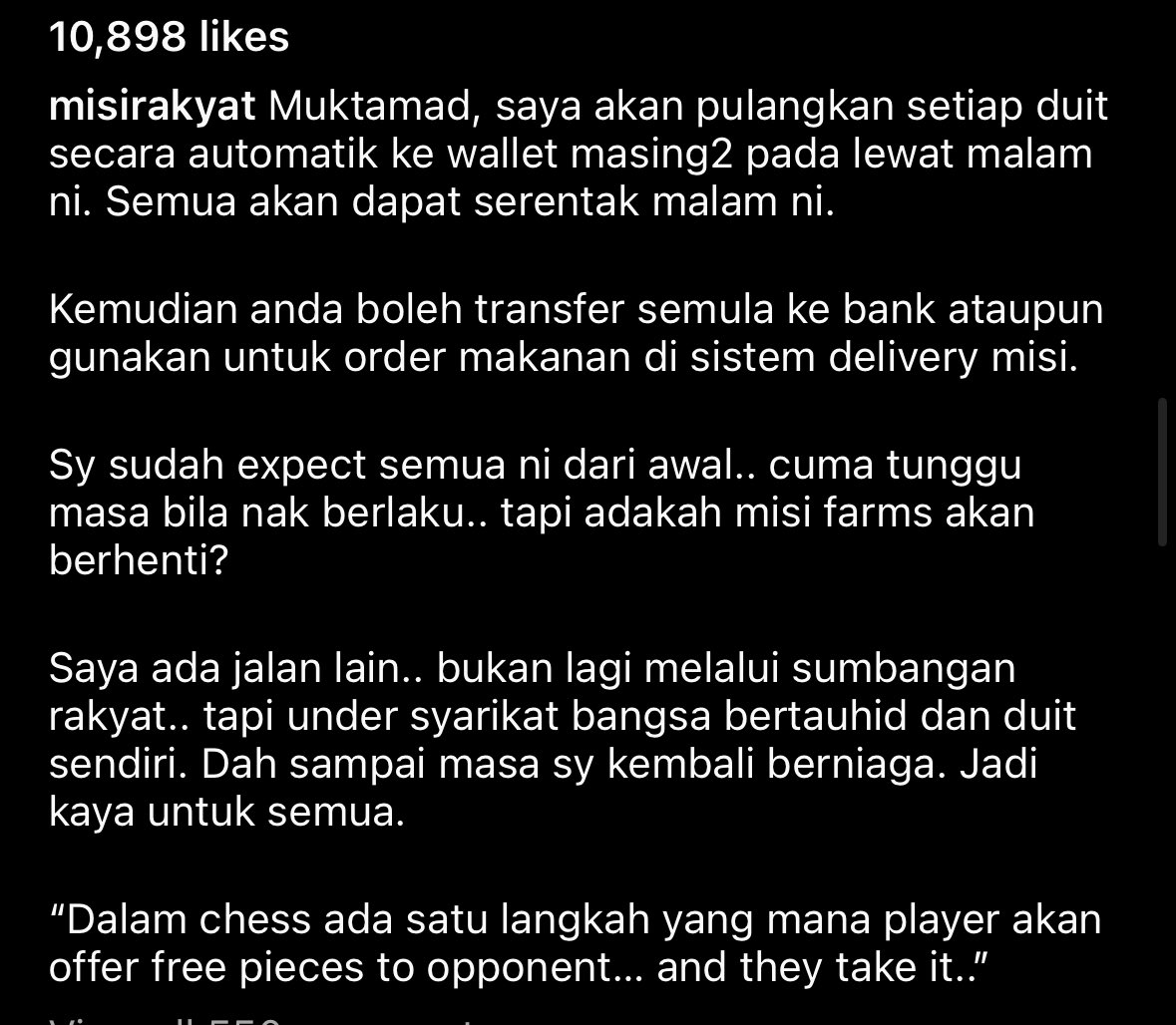 shafiqram_'s tweet photo. 1st aku minta audit katanya tak perlu audit sebab transaksi tranparent

Lepas tu @BNM_official keluarkan notis

Lepas tu mengaku ada audit

Akhir sekali nak pulangkan balik duit nak pakai duit sendiri.

Soalan,kenapa tak pakai duit sendiri je at first place?dah terciduk ke? https://t.co/oqiVyKbznK