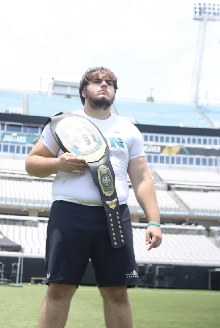 Won The Jacksonville 11-on big man challenge @RecruitGeorgia @coachcano_ @CoachGGrady @D1Factory @CoachSean_CAV @CoachBelker