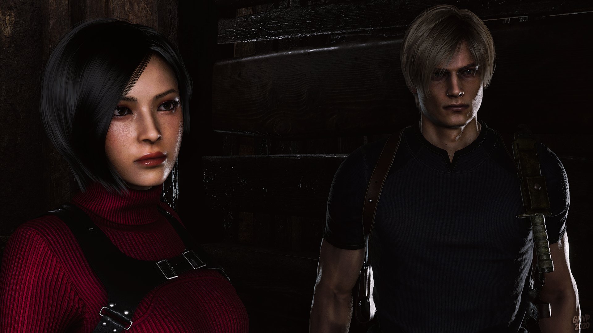 ArtStation - Leon Kennedy and Ada Wong - RE4 Remake