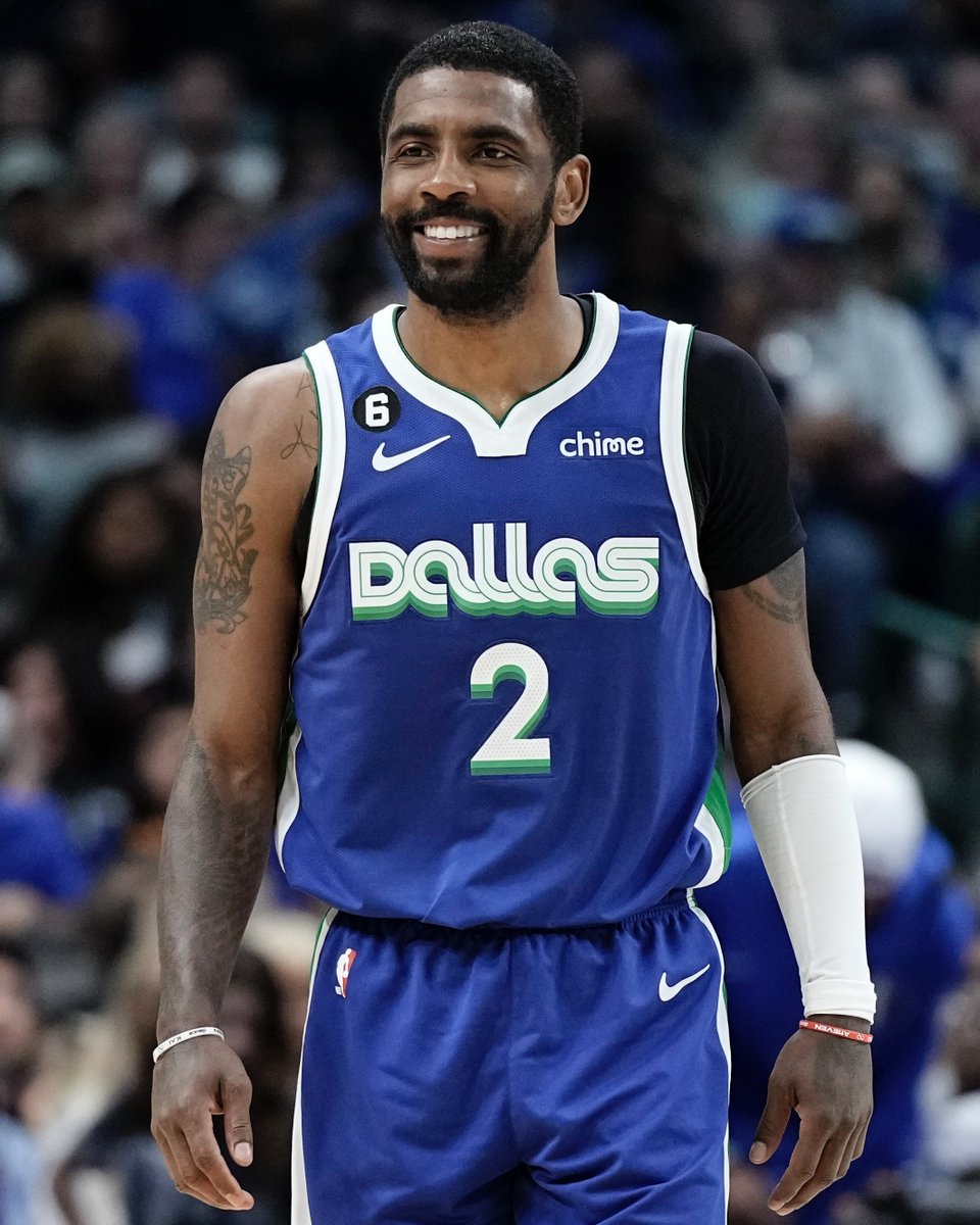 Kyrie is signing a three-year, $126M extension with the Mavs, per <a href="/ShamsCharania/">Shams Charania</a>