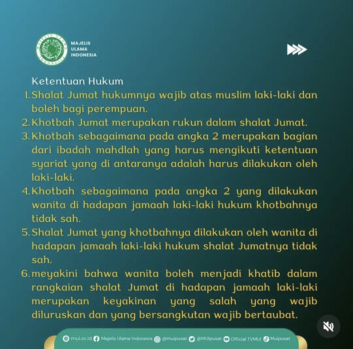 cholilnafis's tweet photo. Sekali lagi saya sosialisasikan hasil fatwa satu2-nya yg resmi dari MUI karena merespons PG. Mudah2-an bisa dicerna dan diamalkan.
.
Bismillah tawakkaltu ‘alallah. https://t.co/kiS1VMHTDv